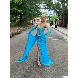 Blue Portia and Scarlett Size 0 Mermaid dress